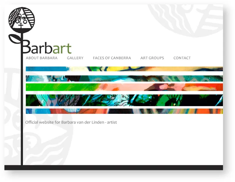 barbart website design